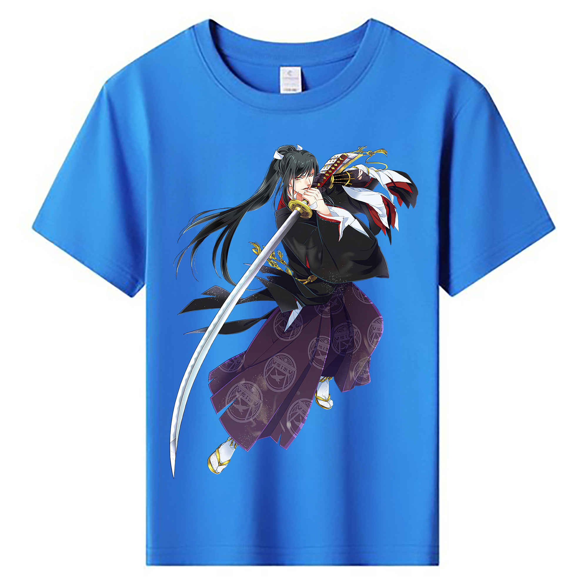 （画像用） 刀剣乱舞 Touken Ranbu 綿100％キッズTシャツ（フロントプリント）